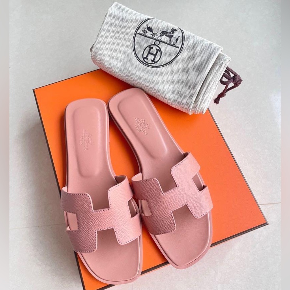 Hermes limited edition Rose Aube orans
